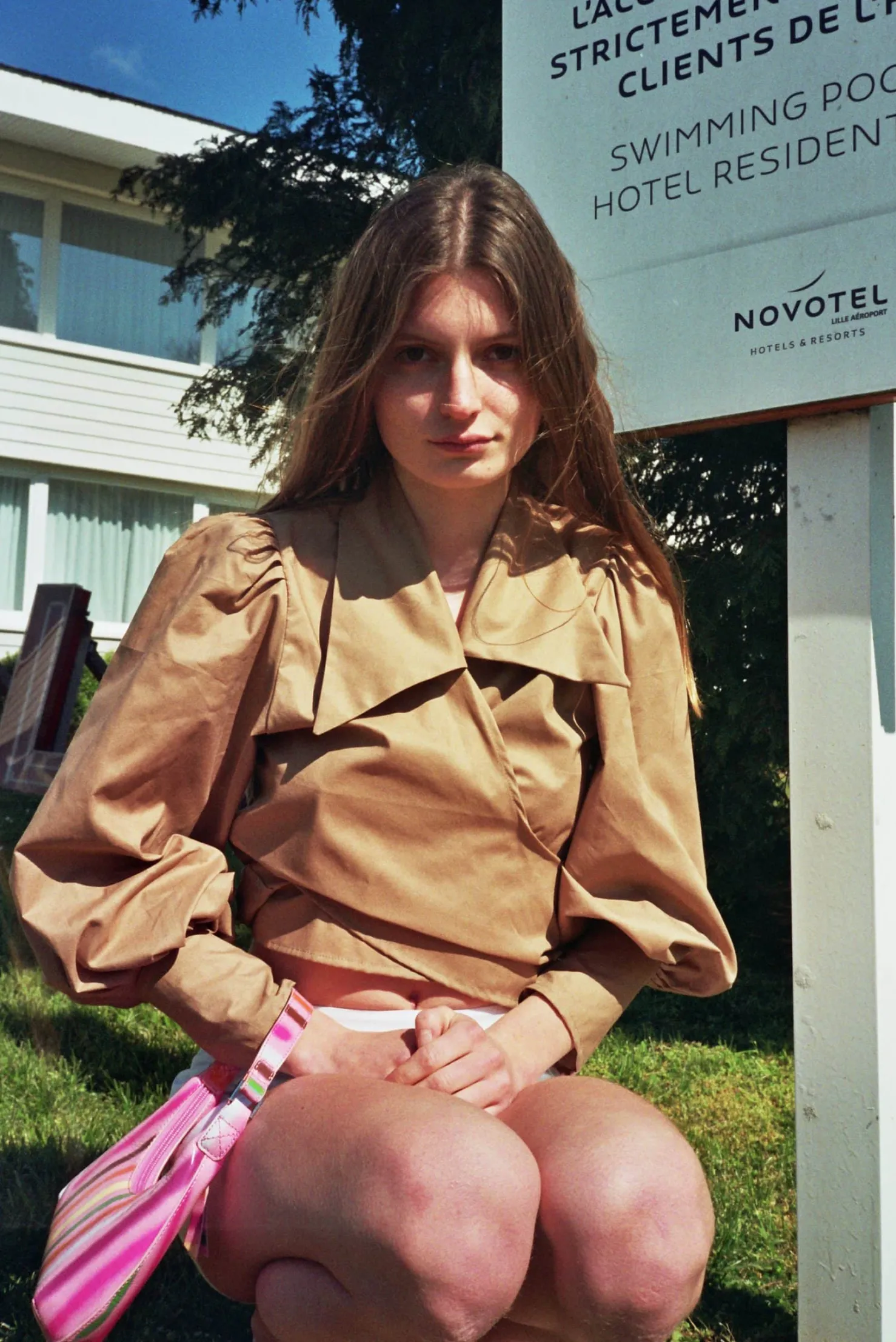 MaisonCléo Blouses>Blouse en coton colorée JULIE