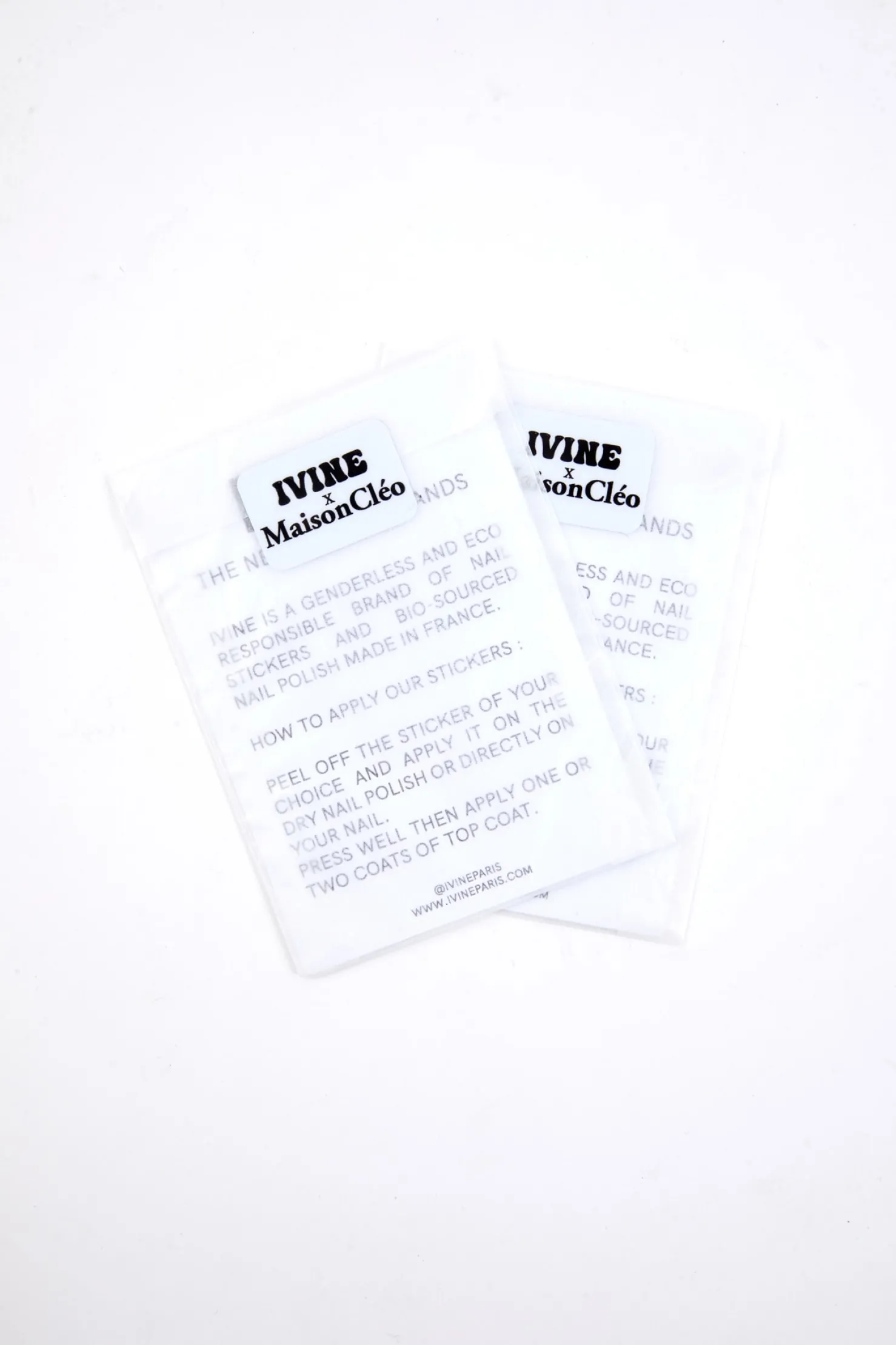 MaisonCléo Goodies>IVINE X MAISONCLÉO stickers pour ongles