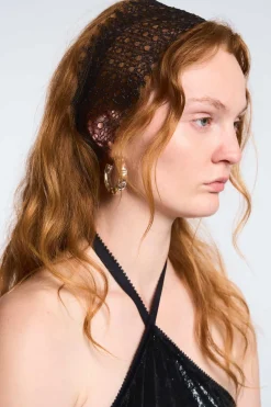MaisonCléo Accessoires Cheveux>LA POUPETTE DÉFILÉ LOOK 32 – Bandeau en dentelle YANN