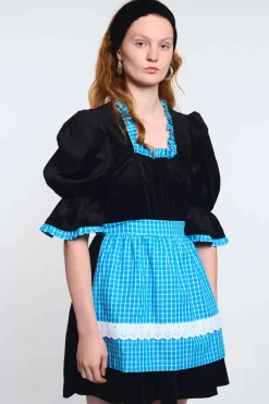 MaisonCléo Accessoires Cheveux>LA POUPETTE DÉFILÉ LOOK 7 – Bandeau en velours noir