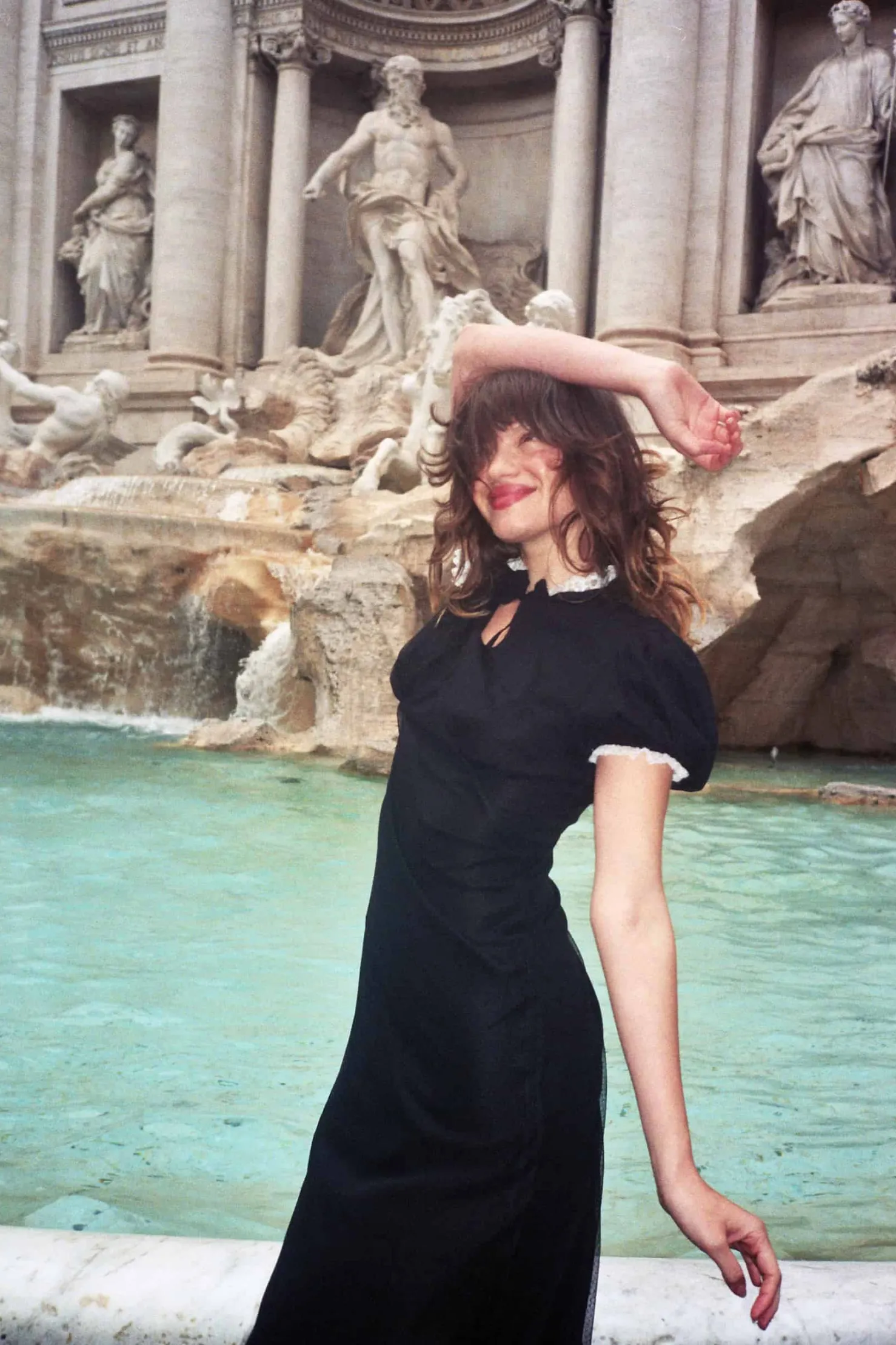 MaisonCléo Robes>Robe longue romantique MORANE en dentelle de Calais – Capsule L’AMOUR