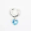 MaisonCléo Bijoux>RUNWAY LOOK 37 – Bijou d&rsquo;oreille ear cuff en argent avec pendentif bleu clair Swarovski