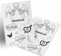 MaisonCléo Goodies>Tatouages éphémères MAISONCLÉO été 2022
