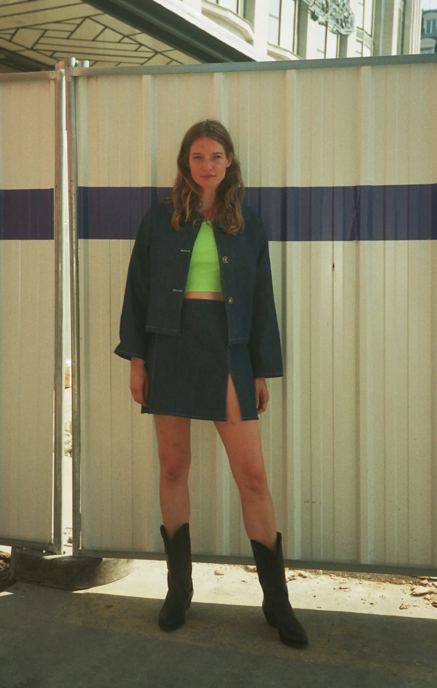 MaisonCléo Vestes / Manteaux>Veste en jean ESTELLE