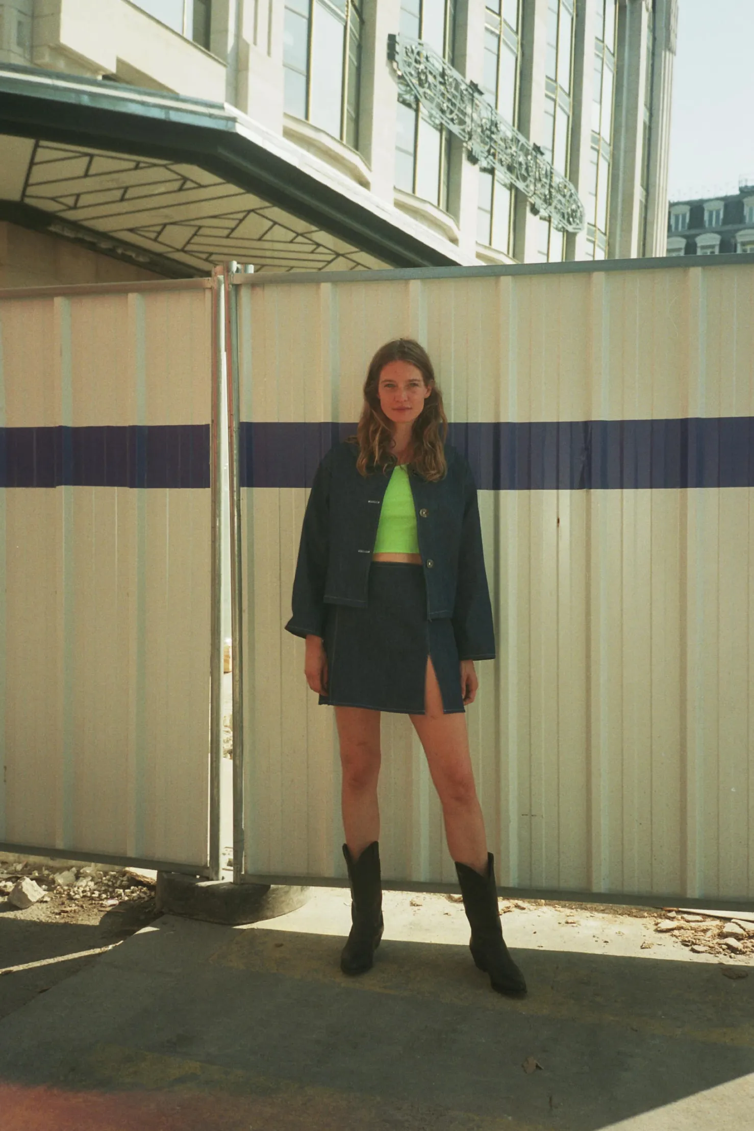 MaisonCléo Vestes / Manteaux>Veste en jean ESTELLE