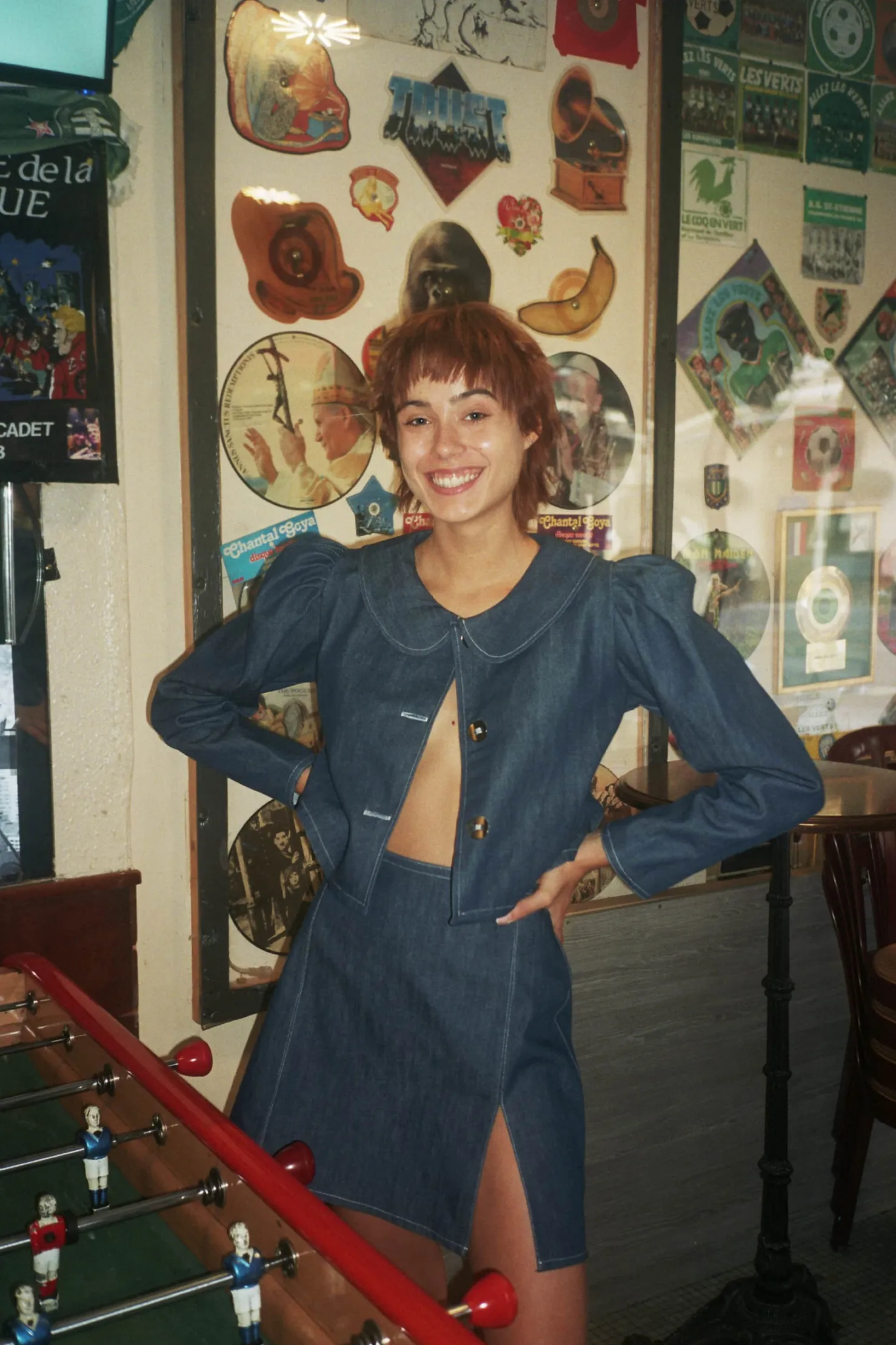 MaisonCléo Vestes / Manteaux>Veste en jean SOPHIA