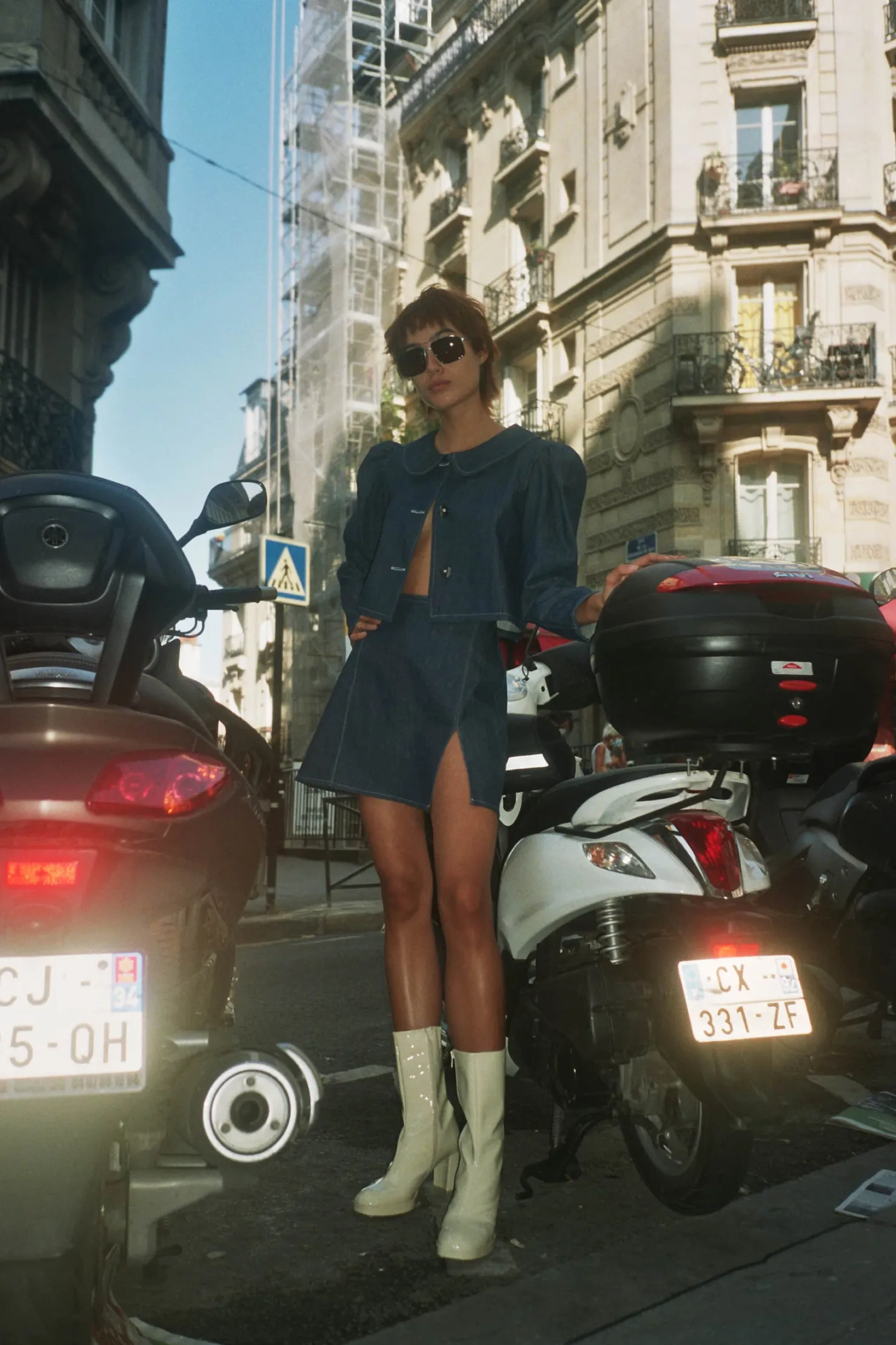 MaisonCléo Vestes / Manteaux>Veste en jean SOPHIA